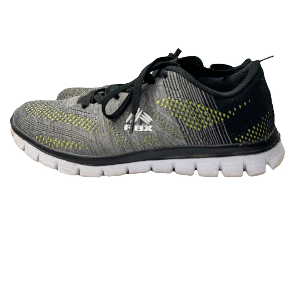 RBX Women's Black Athletic Workout Shoe Sneaker‎ Size 9 Athleisure Lime Green